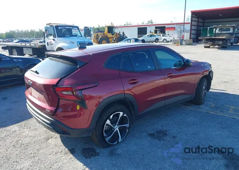 2024 Chevrolet Trax Fwd 1Rs из США, поврежденный, VIN KL77LGE27RC018545